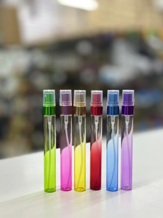 FLACONETE DE VIDRO 10ML COLORIDO RF:F231335 - UNID