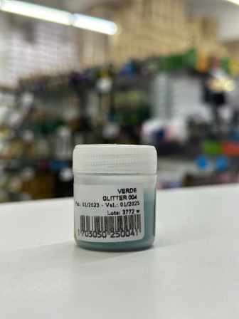 GLITTER PO COSMETICO VERDE 4GRS -