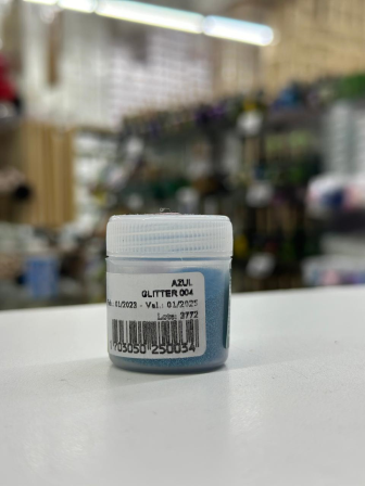 GLITTER PO COSMETICO AZUL 4GRS