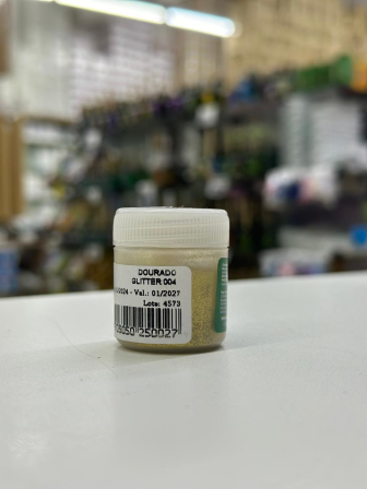 GLITTER PO COSMETICO DOURADO 4GRS