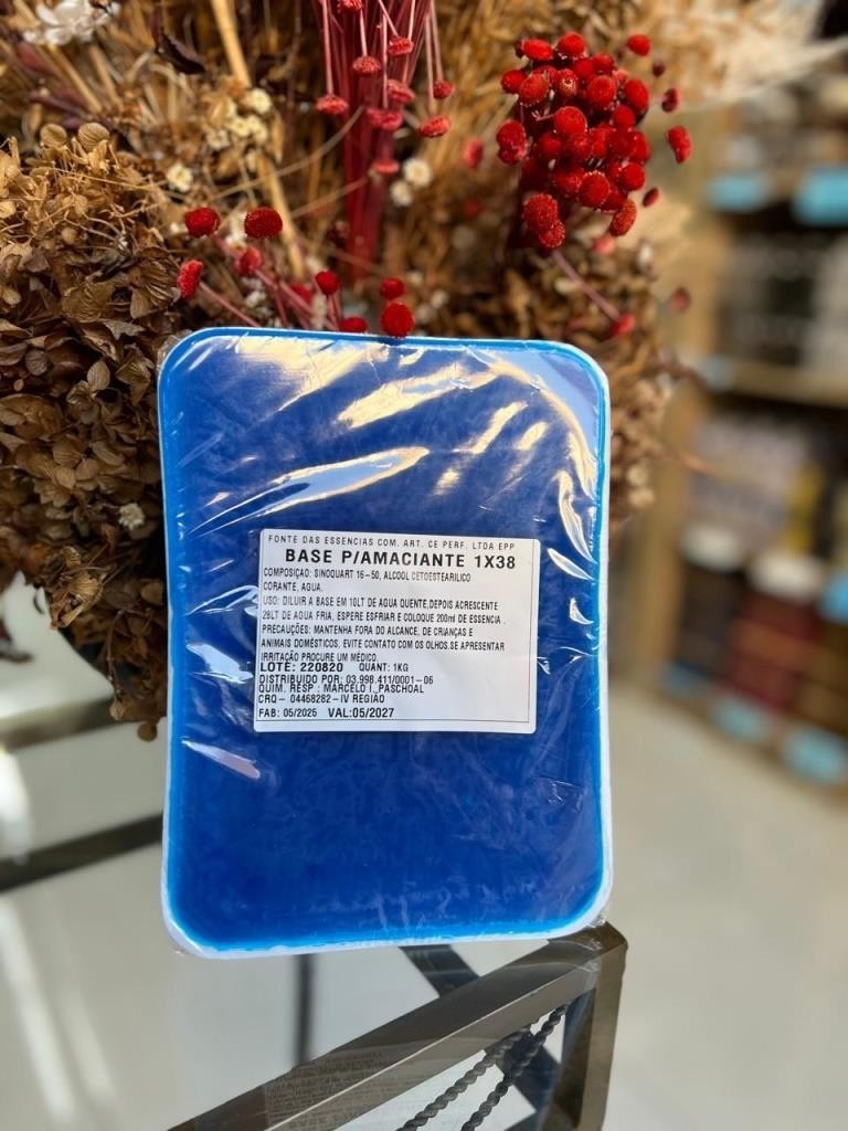 BASE PARA AMACIANTE AZUL - 1KG