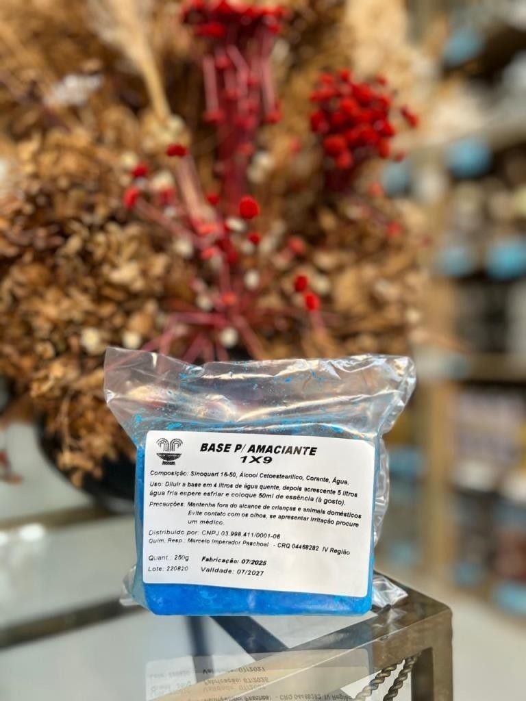 BASE PARA AMACIANTE AZUL - 250G