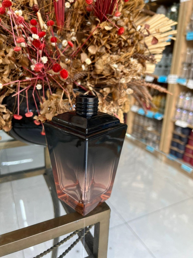 VID DIAMANTE LUXO 280ML DEG.ROSA C/PRETO  B/28