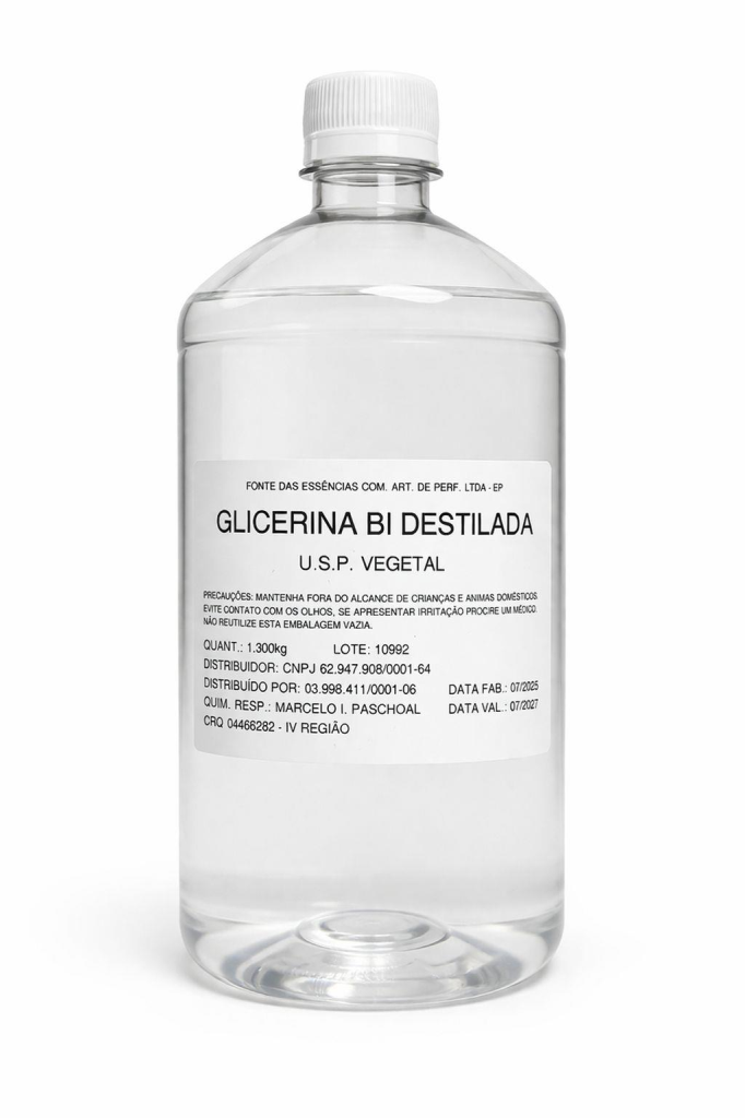 GLICERINA BI DESTILADA LIQ 1,300KG - UNID