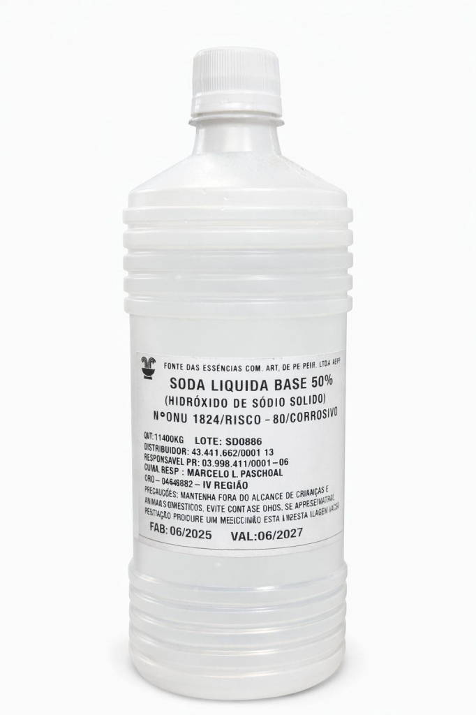 SODA LIQUIDA HIDROXIDO DE SODIO 1400KG - UNID