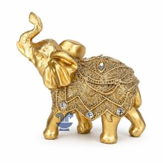 ENFEITE CERAMICA (RESINA) ELEFANTE PEQUENO R:K100 - UNID