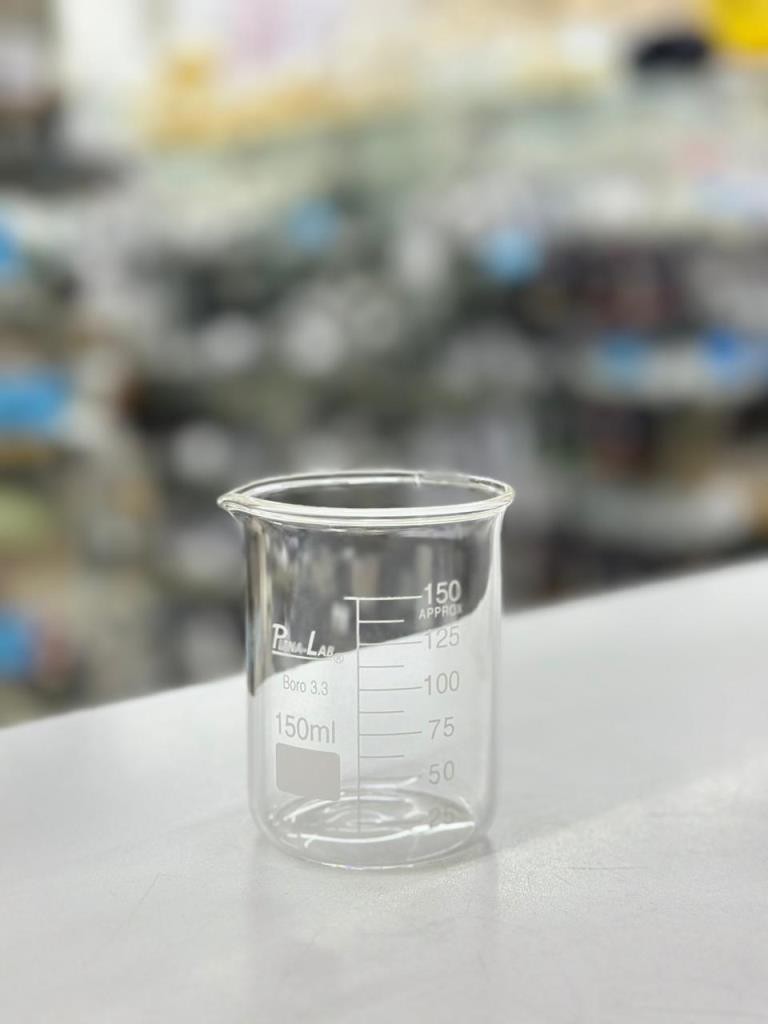 BECKER DE VIDRO GRADUADO 150ML - UNID