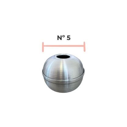 FORMA BOLA ALUMINIO N05 - UNID