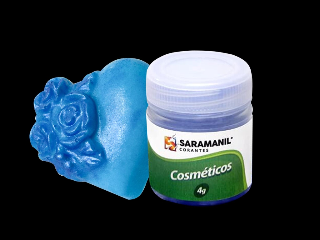 MICA COSMETICA AZUL 4GRS - UNID