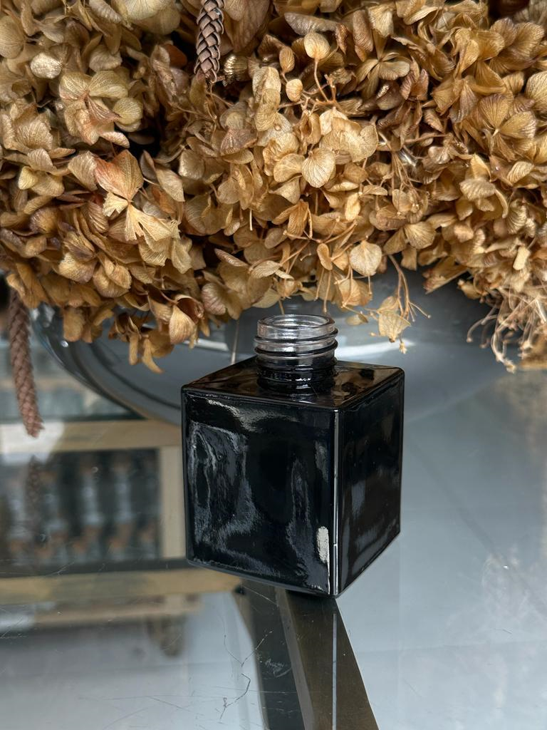 VIDRO CUBE 100ML PRETO BRILHANTE  B/28- UNID