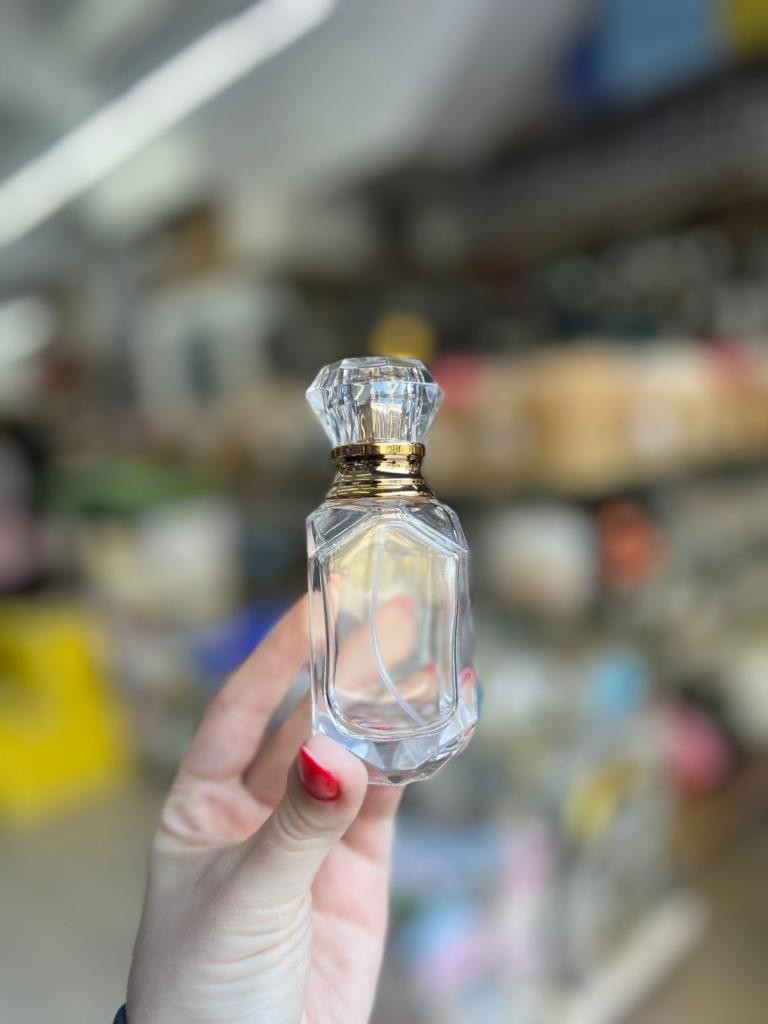 VID PERFUME QUARTZO 50ML C/VAL LUXO E SOB. TAMPA DIAMANTE REF:BM362929 - UNID