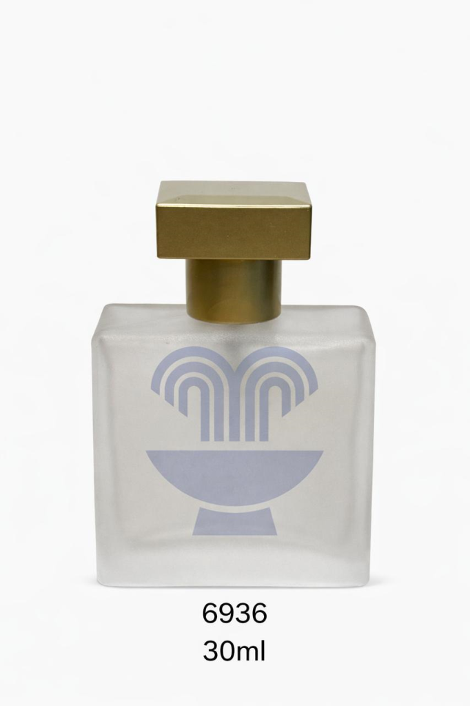VIDRO PERFUME CARTEIRA FOSCO 30ML C/VAL