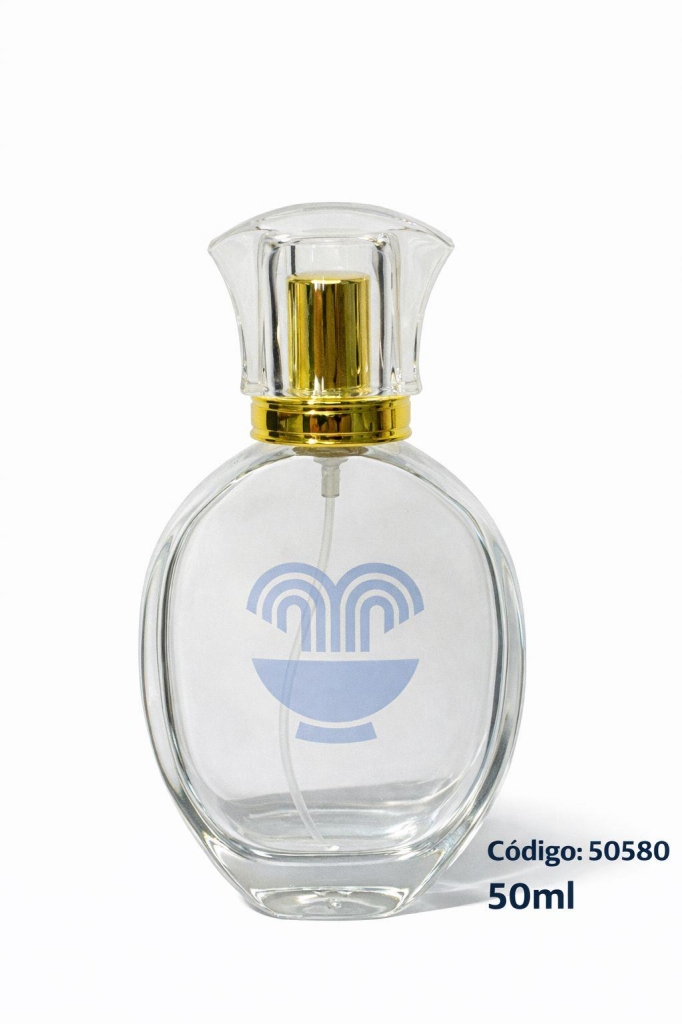 VID PERFUME OVAL C/VAL LUXO 50ML UNID