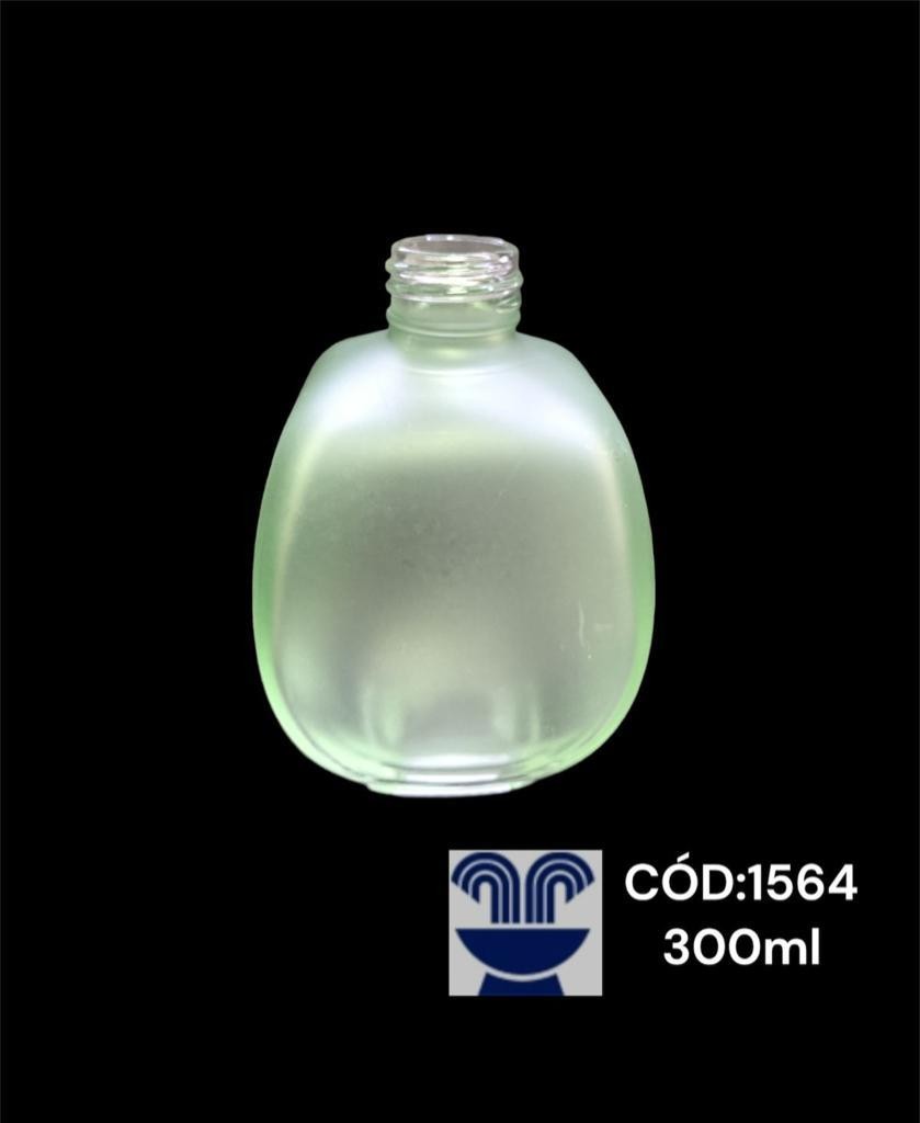 VID OVAL FOSCO VERDE 300ML REF:1812 - UNID
