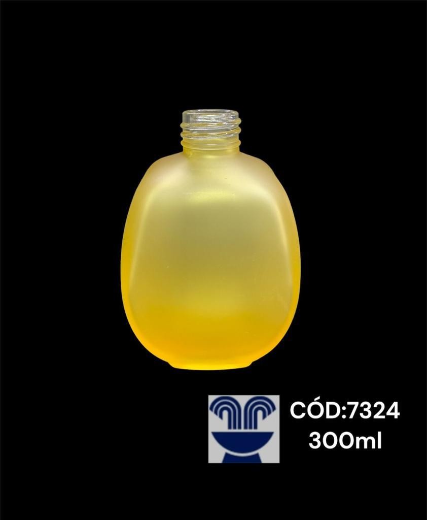 VID OVAL FOSCO AMARELO 300ML REF:1812 - UNID
