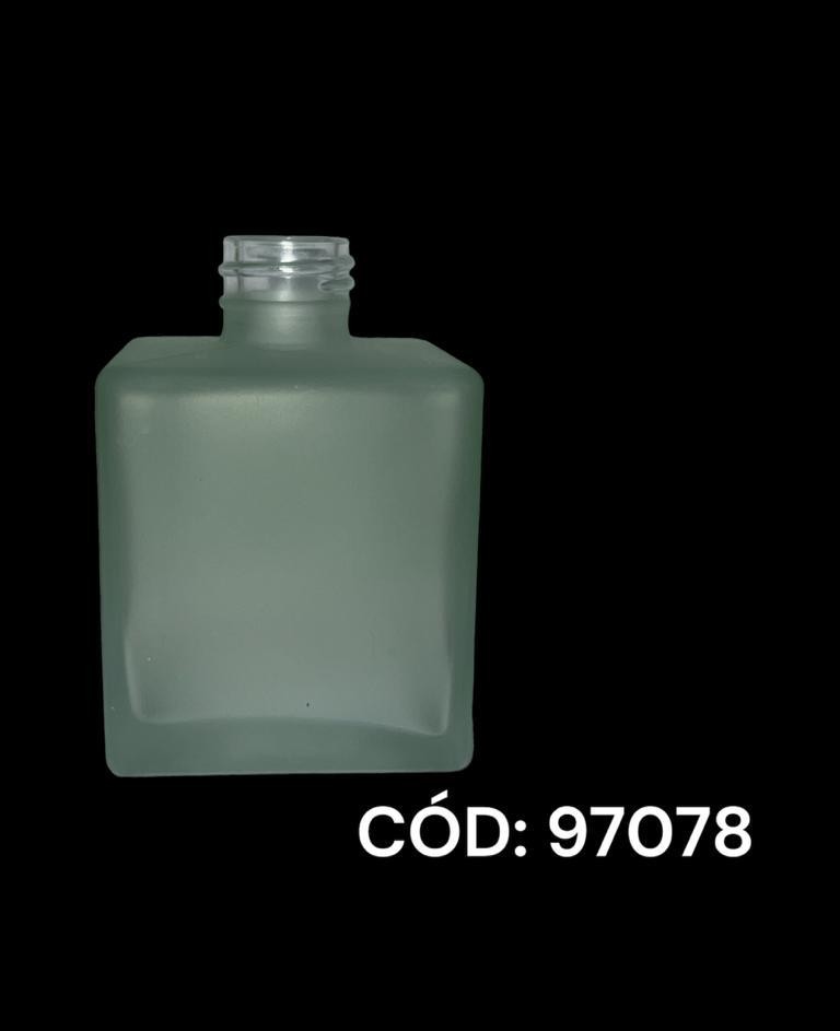 VID CUBE 250ML VERDE TRANSP FOSCO REF:9968 - UNID