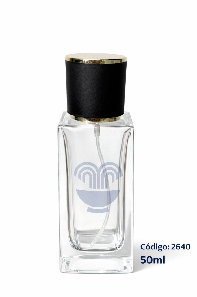 VID PERFUME SQUARE 50ML C/VAL LUXO E SOBRE TAMPA REDONDA