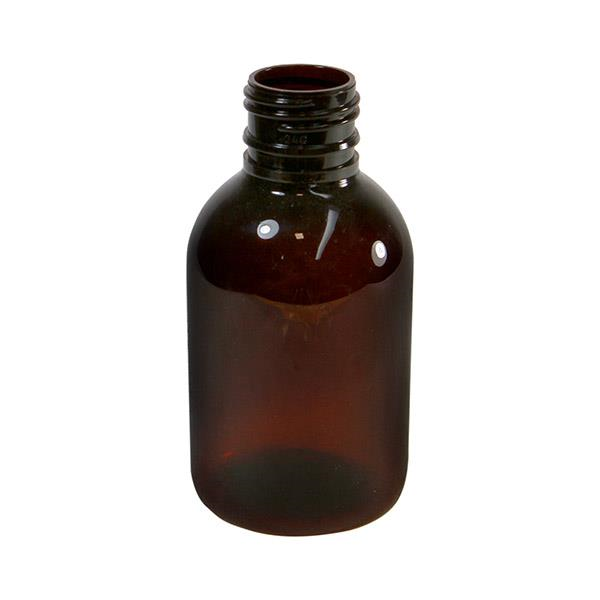 FRASCO PET 100ML AMBAR B24