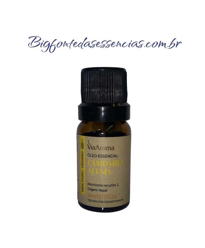 OLEO ESSENCIAL V A CAMOMILA ALEMA 5ML - UNID
