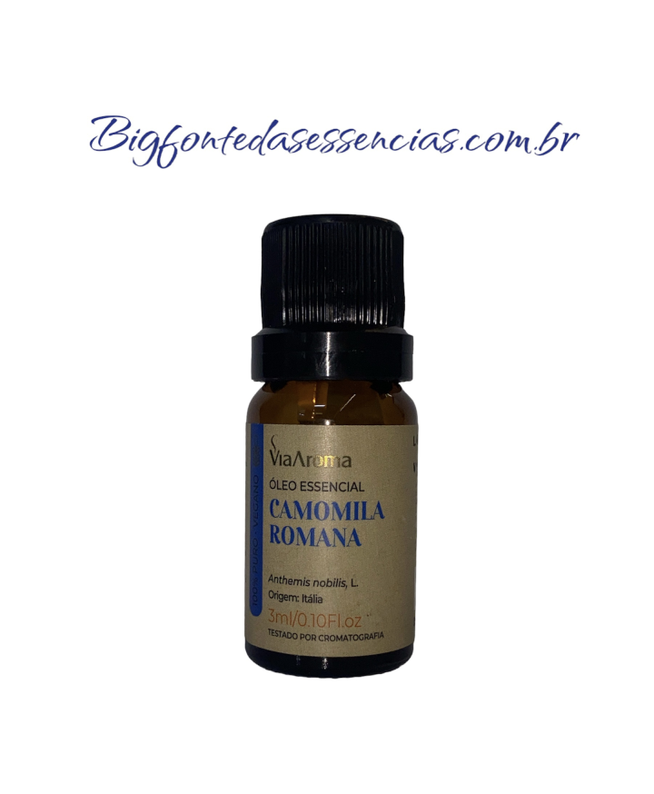 OLEO ESSENCIAL V A CAMOMILA ROMANA 3ML - UNID