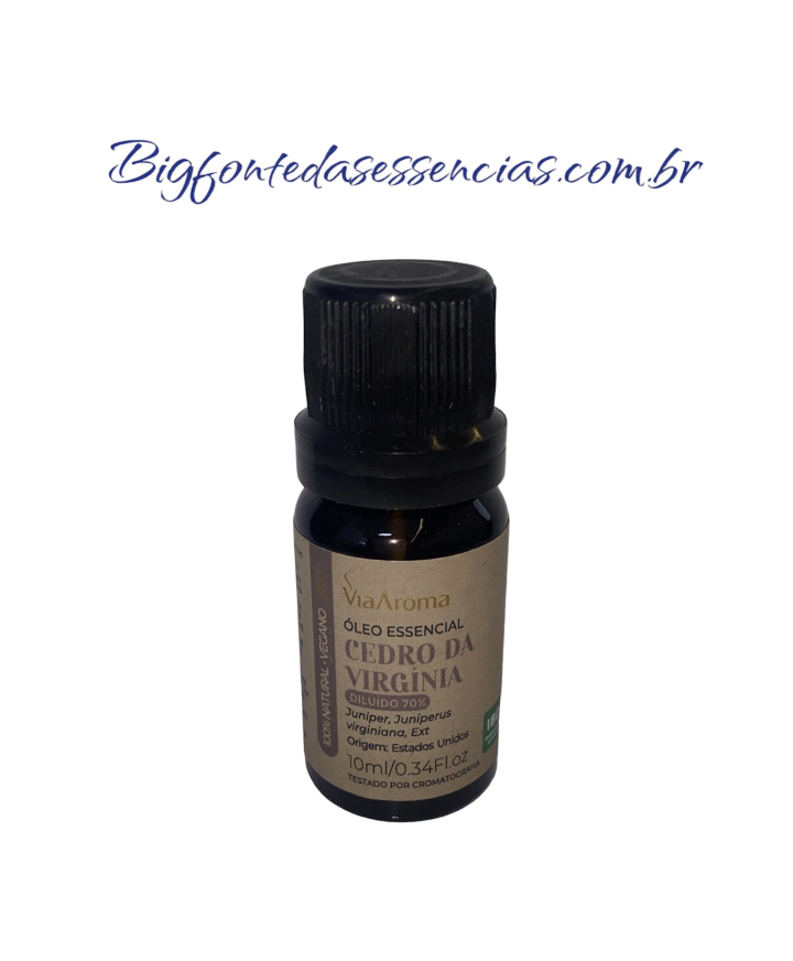 OLEO ESSENCIAL V A CEDRO DE VIRGINIA 10ML - UNID