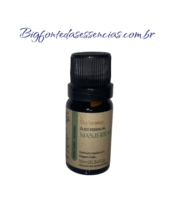 OLEO ESSENCIAL V A MANJERICAO 10ML - UNID