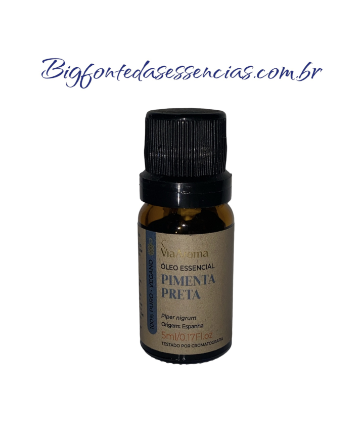 OLEO ESSENCIAL V A PIMENTA PRETA 5ML - UNID