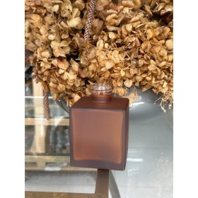 VID CUBE 250ML AMBAR TRANSP FOSCO REF:9968 - UNID