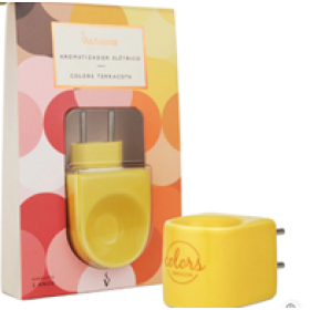 DIFUSOR ELETRICO PORCELANA AMARELO - UNID
