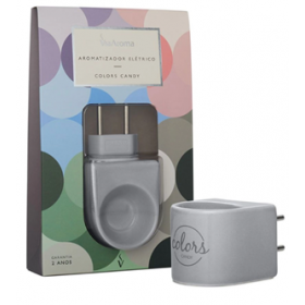 DIFUSOR ELETRICO PORCELANA CINZA - UNID