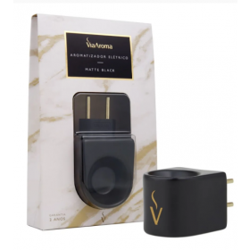 DIFUSOR ELETRICO PORCELANA PRETO BIVOLT - UNID