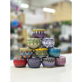 LATA DE ALUMINIO COLORIDA MINI C/TAMPA 70ML - UNID