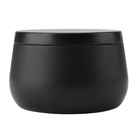 LATA DE ALUMINIO OVAL 120GR PRETA REF:24059 - UNID