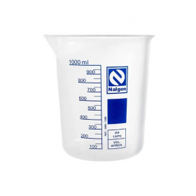 BECKER PLASTICO GRADUADO 1000ML - UNID