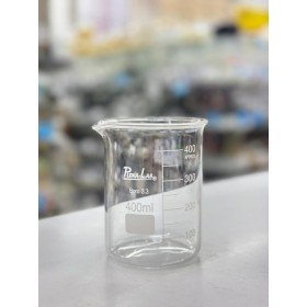 BECKER DE VIDRO GRADUADO 400ML - UNID