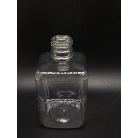 FRASCO PET 350ML NAT. QUADRADO R.28