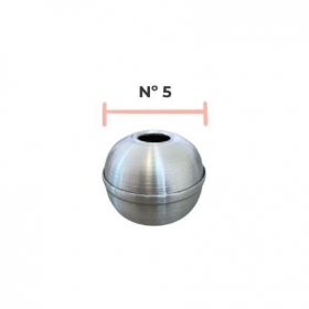 FORMA BOLA ALUMINIO N05 - UNID