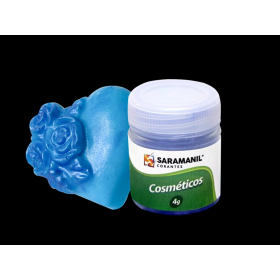 MICA COSMETICA AZUL 4GRS - UNID
