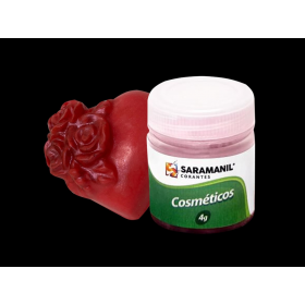 MICA COSMETICA VERMELHA 4GRS - UNID