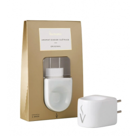 DIFUSOR ELETRICO BRANCO DE PORCELANA