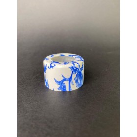 TP LUXO B/28 MARMOROZADA AZUL E BRANCO - UNID