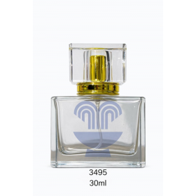 VID PERFUME MONSIUER 30ML C/VAL C/SOBRETAMPA TRANSP. C/DOURADA LUXO REF:25167 - UNID