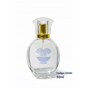 VID PERFUME OVAL C/VAL LUXO 50ML UNID