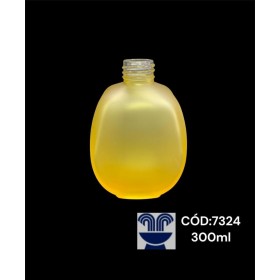 VID OVAL FOSCO AMARELO 300ML REF:1812 - UNID