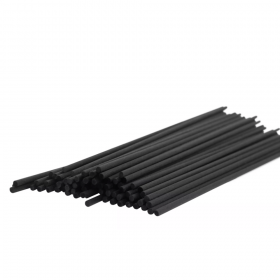 VARETA FIBRA  25CM PRETA - UNID