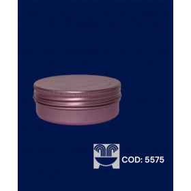 LATA DE ALUMINIO REDONDA P ROSE 50ML - UNID